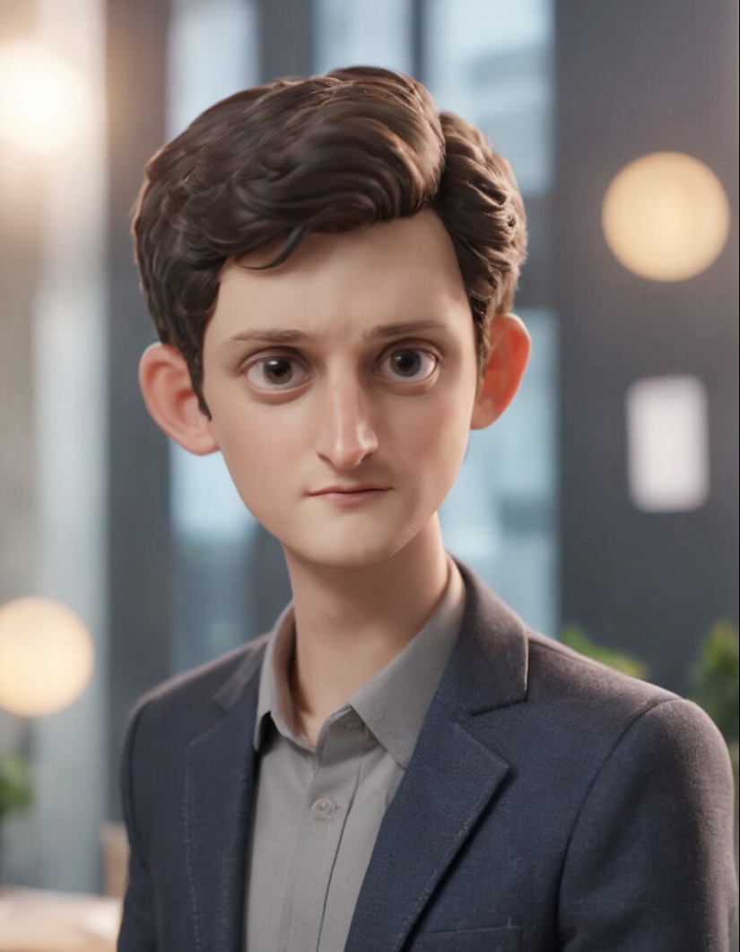 Me imaginé cómo se verían los personajes de la oficina si fueran parte de una serie animada de Disney o Pixar (Parte 2)