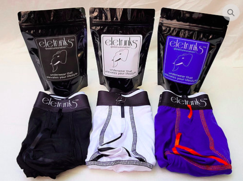 Men's underpants that allow you not to get out of wide trousers