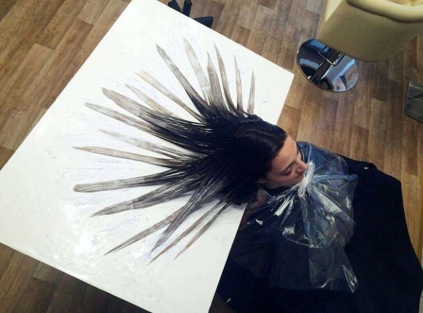 “Mermaid hair” is a new beauty trend from social networks