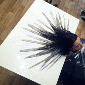 “Mermaid hair” is a new beauty trend from social networks “Mermaid hair” is a new beauty trend from social networks