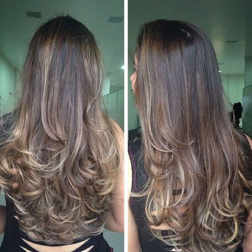 “Mermaid hair” is a new beauty trend from social networks