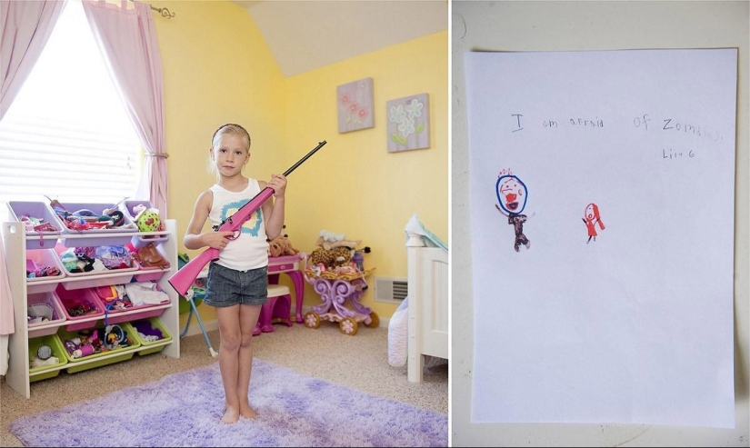 &quot;Mi primer rifle&quot;: niños estadounidenses posan con sus armas