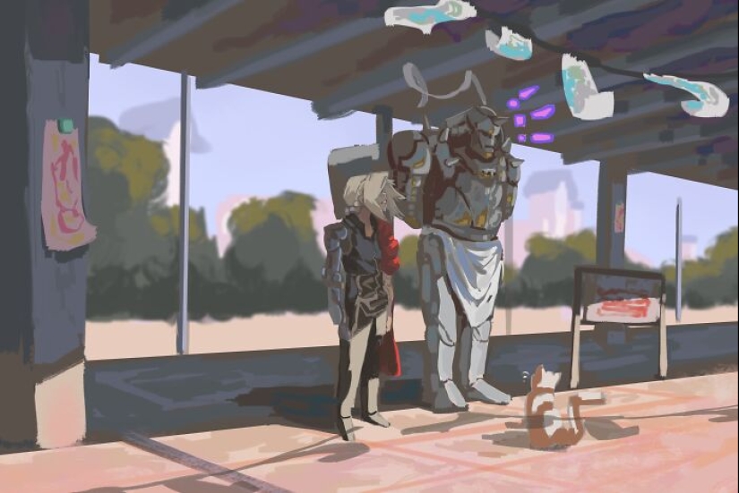 Mi viaje artístico: aquí hay 25 de mis ilustraciones, cada una de las cuales representa un hito que he cruzado como artista