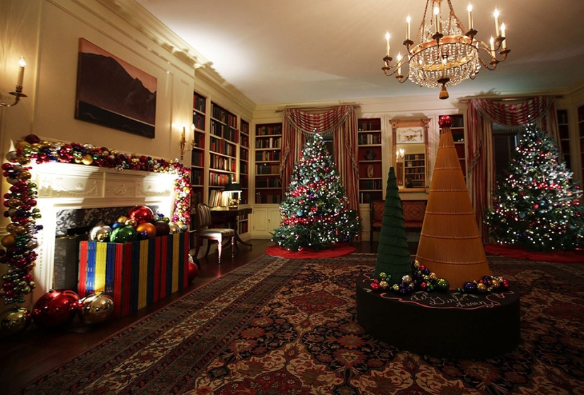 Michelle Obama ha decorado la Casa Blanca por Navidad por última vez