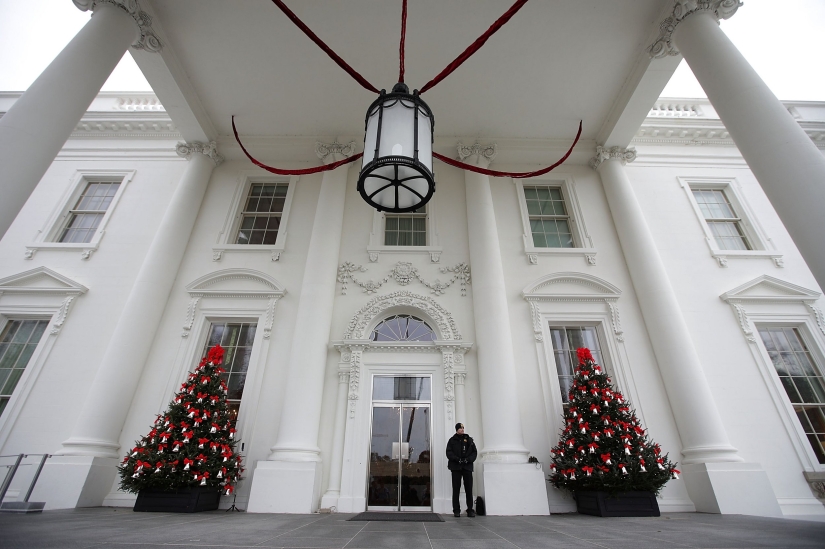 Michelle Obama ha decorado la Casa Blanca por Navidad por última vez