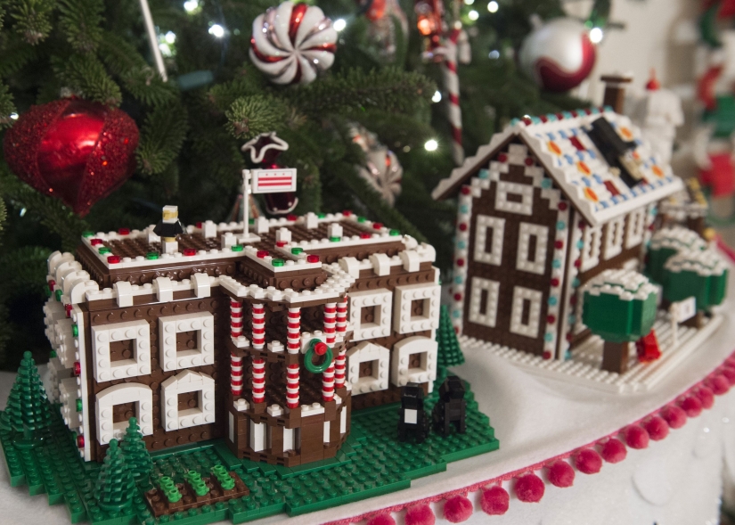Michelle Obama ha decorado la Casa Blanca por Navidad por última vez