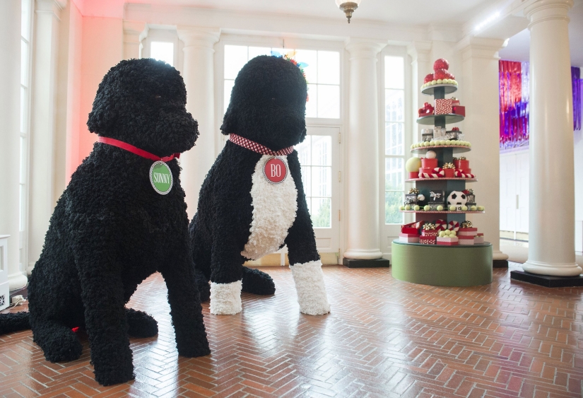 Michelle Obama ha decorado la Casa Blanca por Navidad por última vez