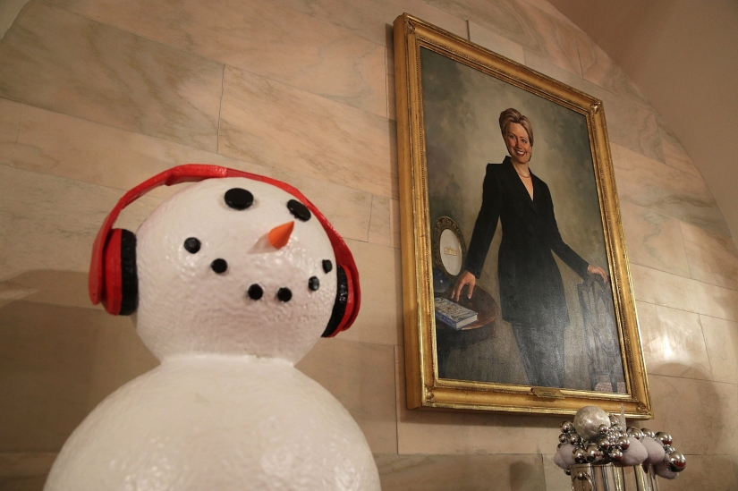 Michelle Obama ha decorado la Casa Blanca por Navidad por última vez
