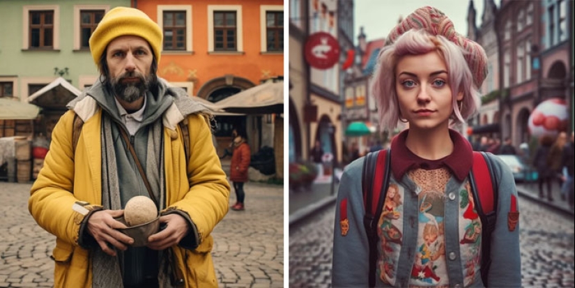 Midjourney generó representantes estereotipados de diferentes países europeos