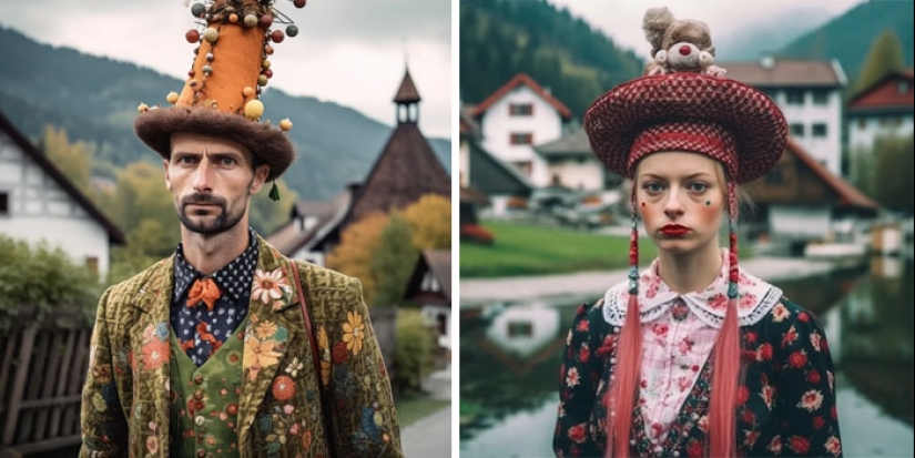 Midjourney generó representantes estereotipados de diferentes países europeos