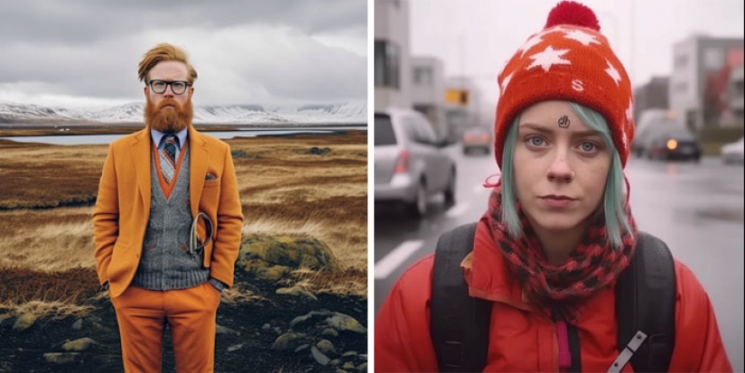 Midjourney generated stereotypical representatives of different European countries