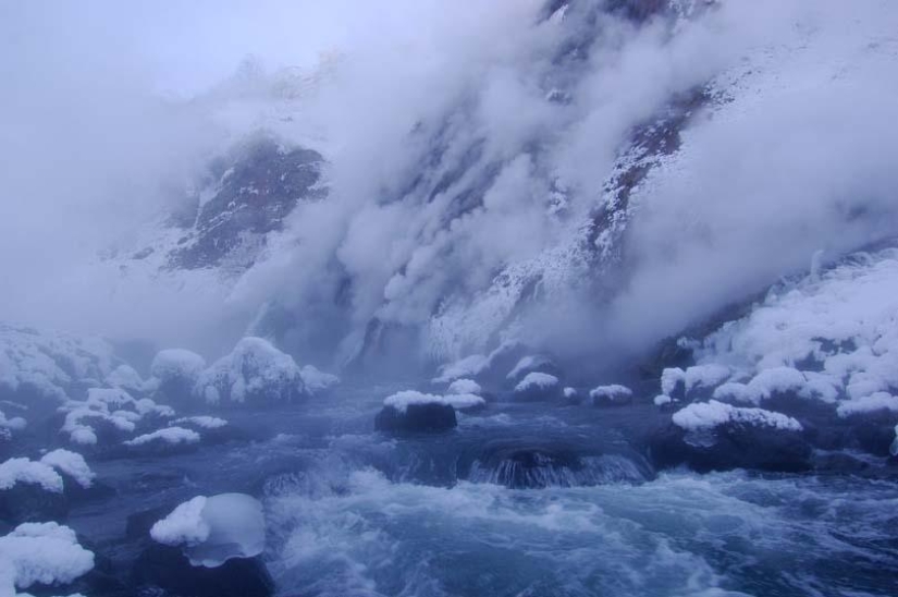 Miracle of nature - Geysernaya river