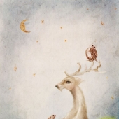 Mis acuarelas góticas para el juego de rol de fantasía