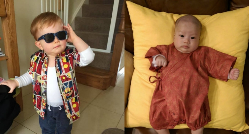 Moda de mayo profesional: cómo los papás brillantes visten a los niños