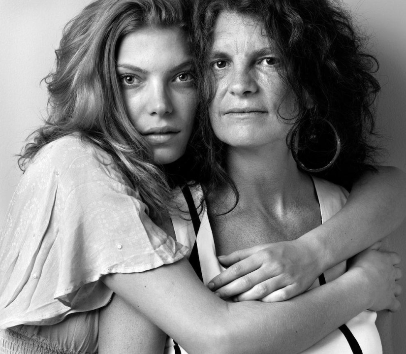 Modelos y sus madres Modelos y sus madres