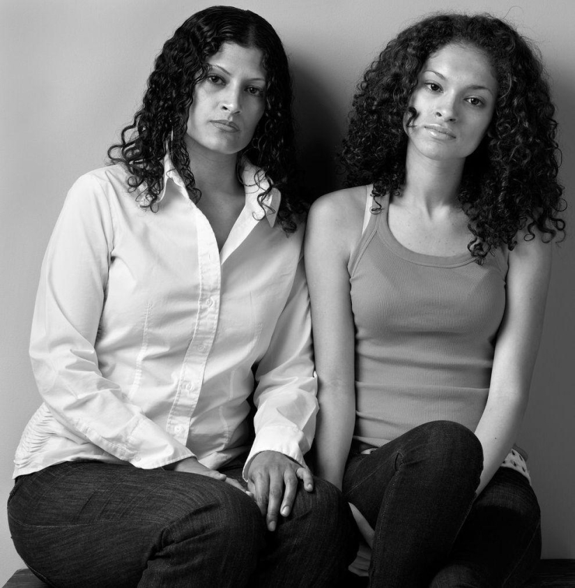 Models and their mothers Models and their mothers