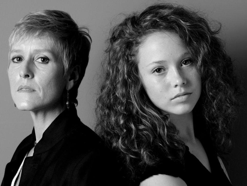Models and their mothers Models and their mothers