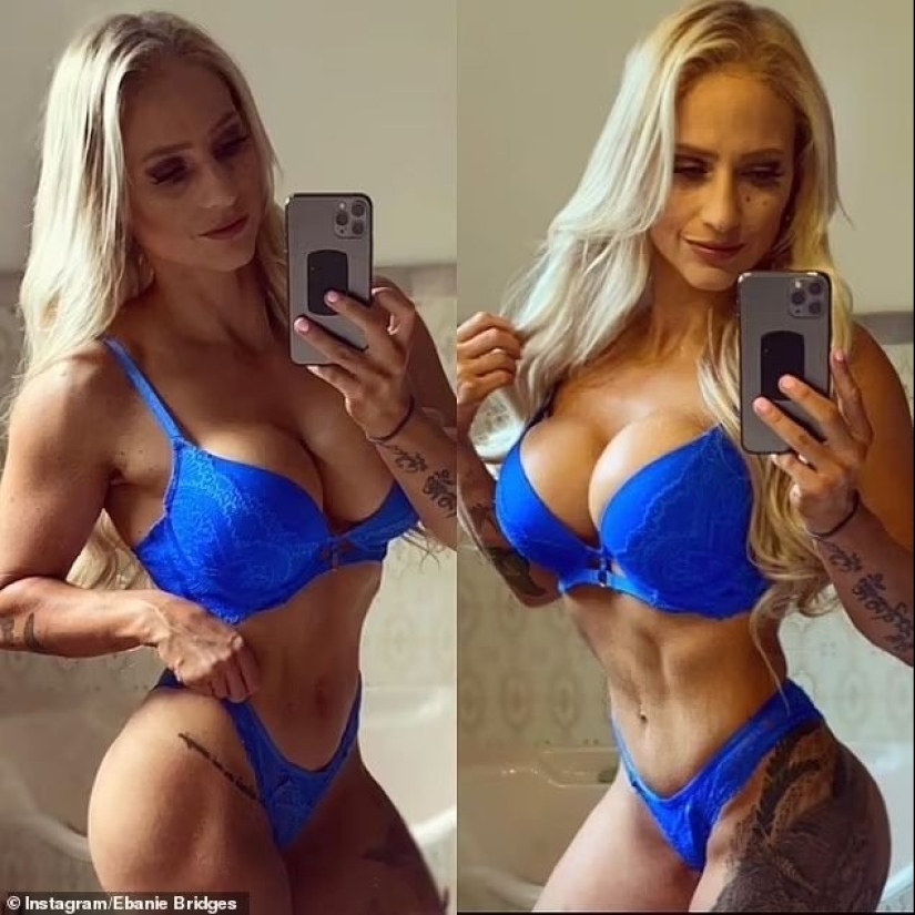 "Modest" teacher from Australia and her indiscreet photos: Ebany Bridges