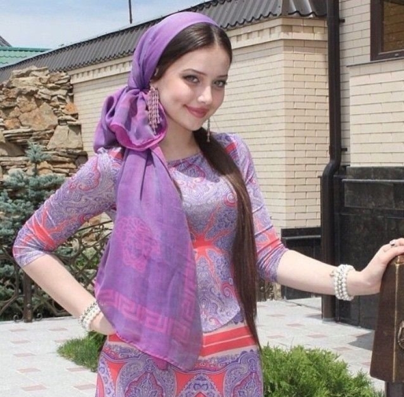 Modesty and beauty of Caucasian women