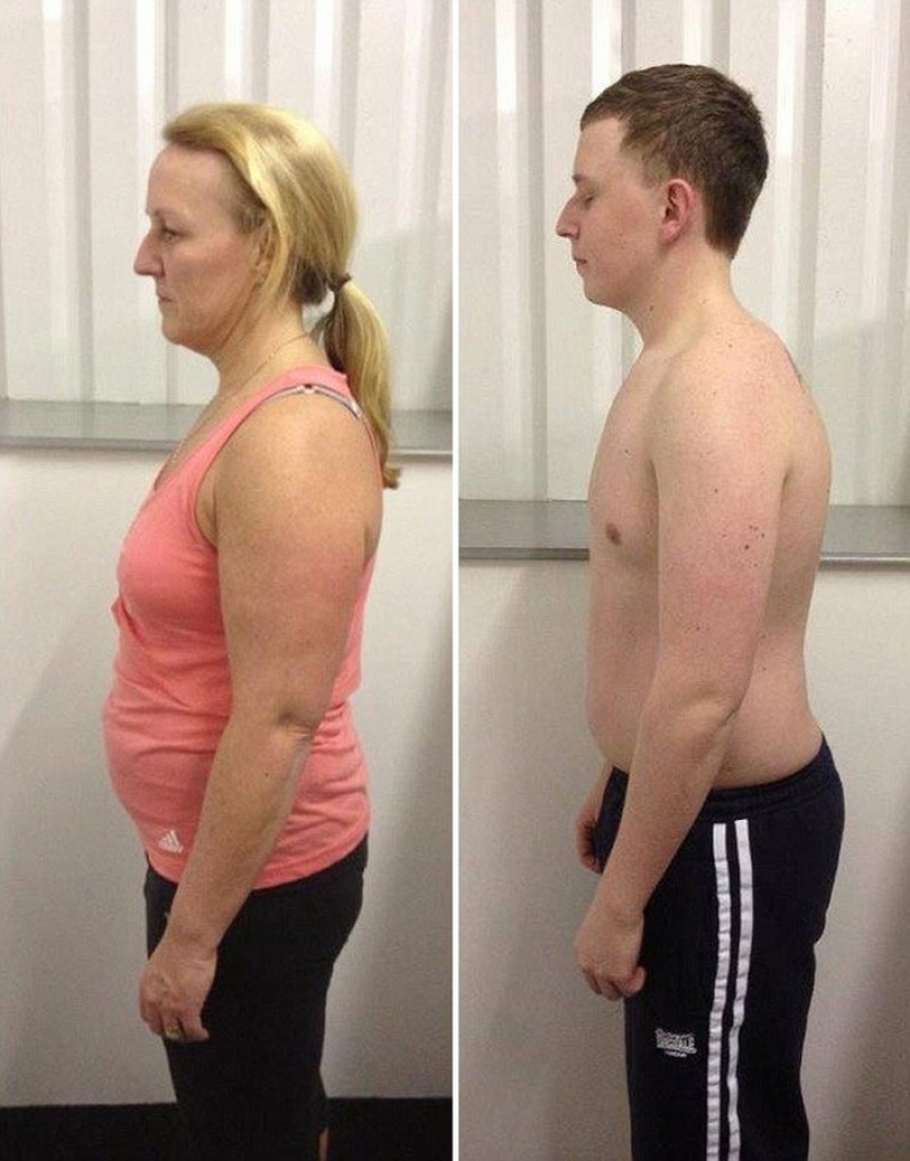 Mom and son decided to change their lives once and for all