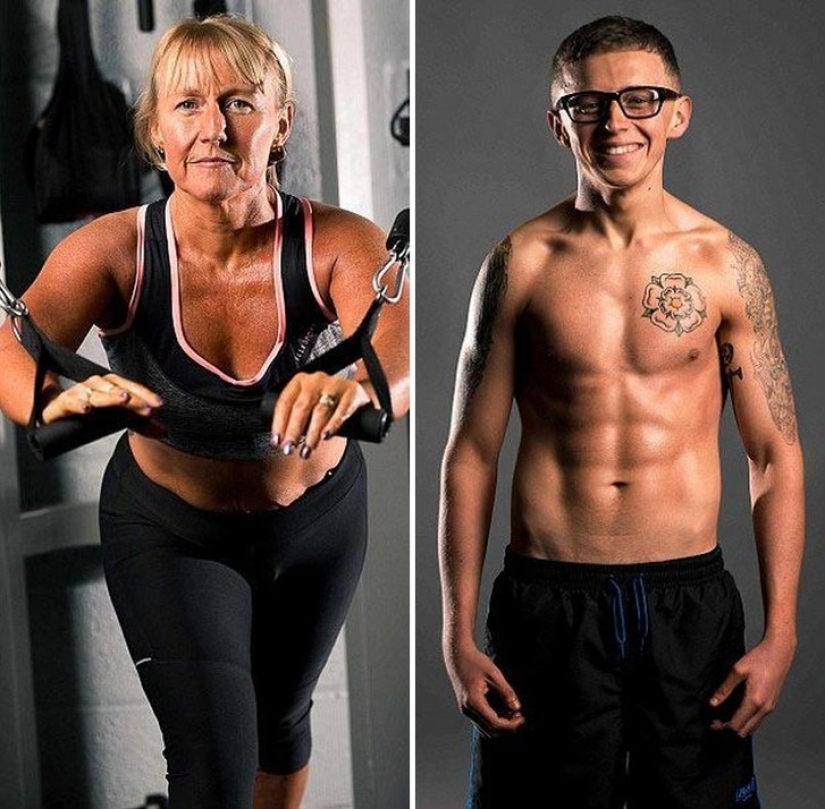 Mom and son decided to change their lives once and for all