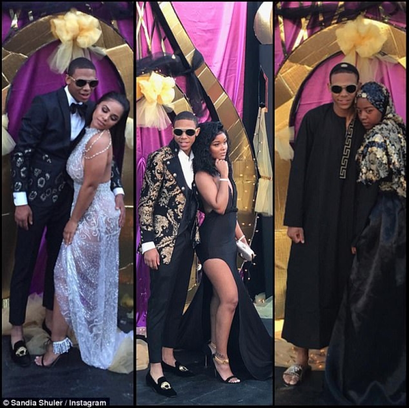 Mom gave her son a prom in the style of Arab sheikhs for 25 thousand dollars