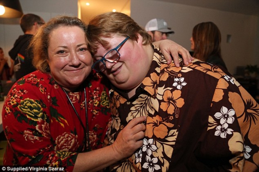 Mom has to lock the refrigerator because her 200-pound son can't stop eating