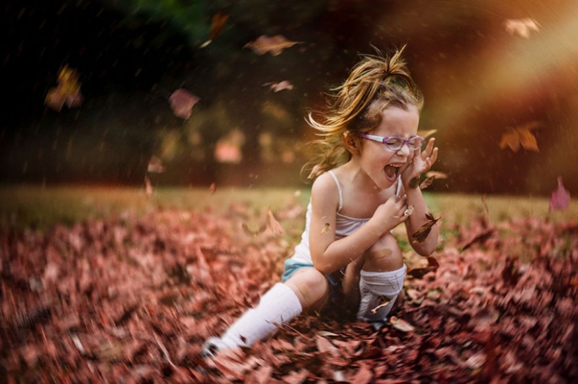 Mom takes pictures of her fearless daughters