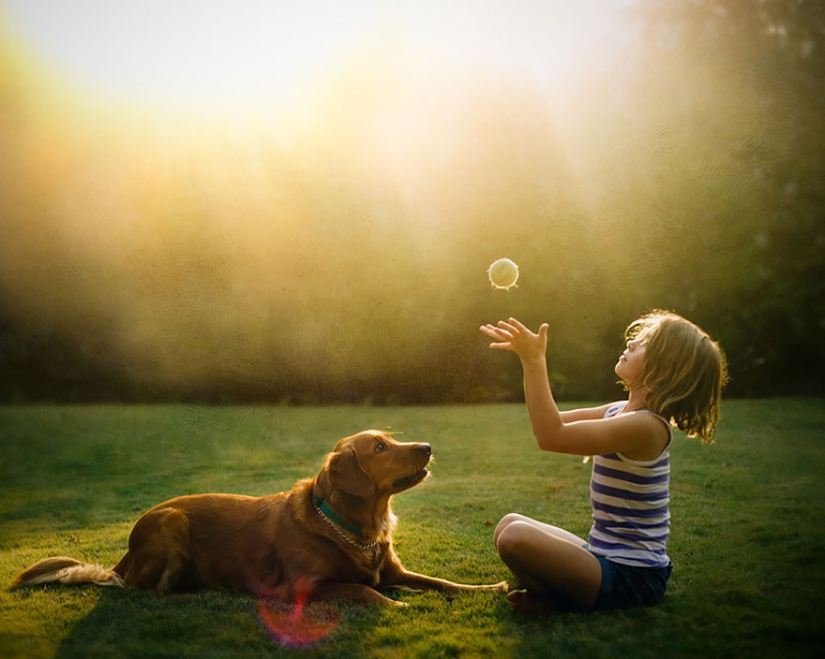 Mom takes pictures of her fearless daughters