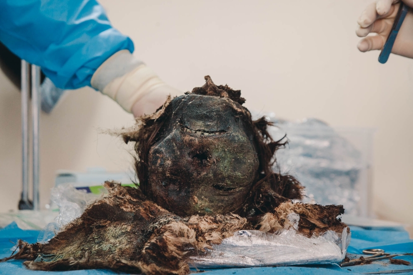 momia de 900 años de la "Princesa Polar" fue desenterrada en Siberia