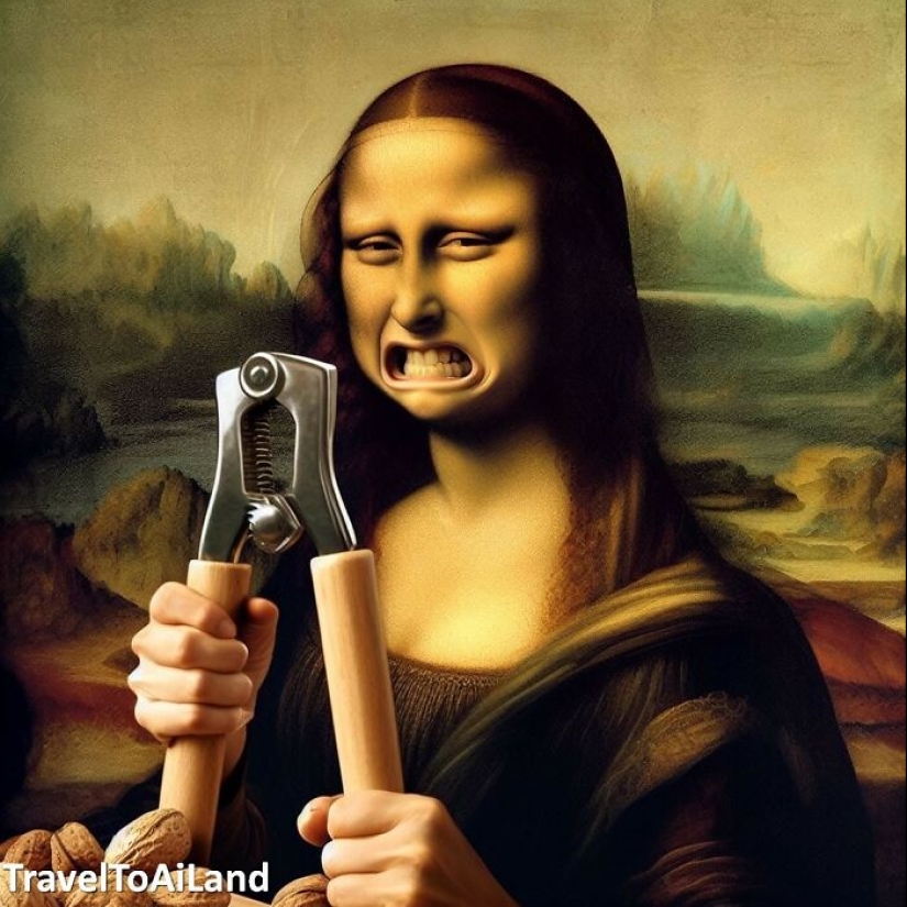 Mona Lisa: Moments After The Doodle