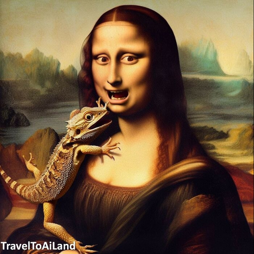 Mona Lisa: Moments After The Doodle