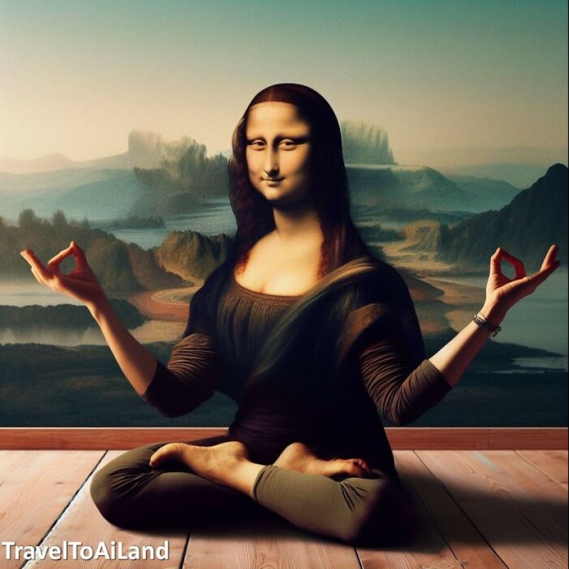 Mona Lisa: Moments After The Doodle