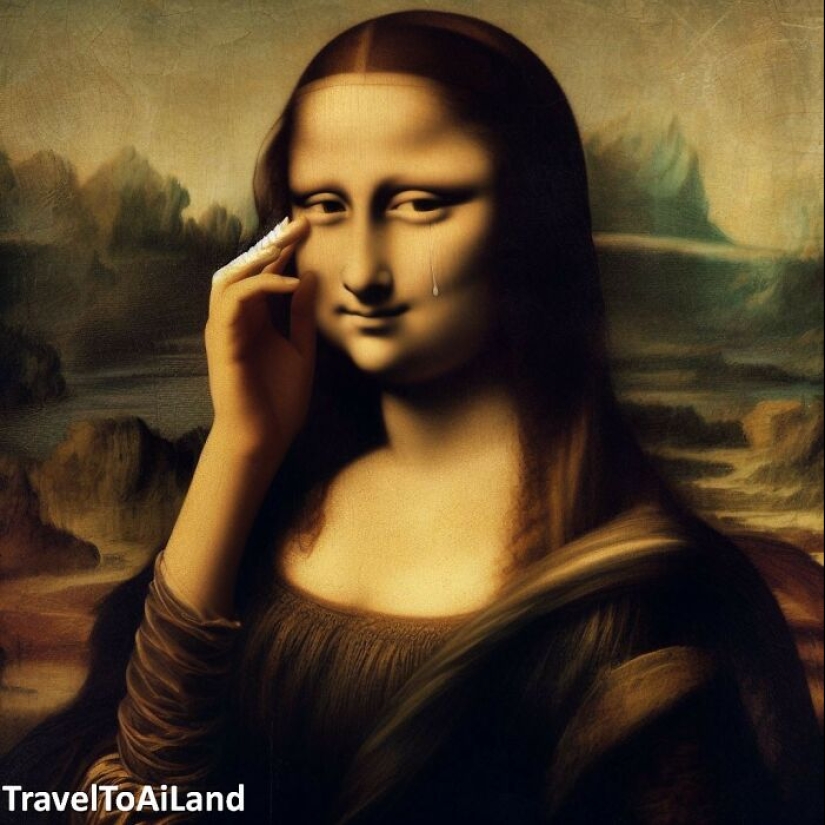 Mona Lisa: Moments After The Doodle