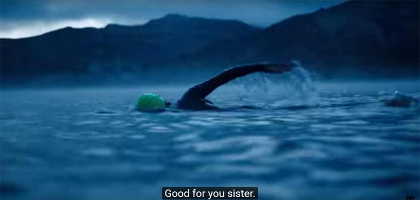 monja triatleta de 86 años protagonizó un comercial de Nike