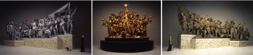 Monumental works of Chinese photographer Wang Qingsong Monumental works of Chinese photographer Wang Qingsong