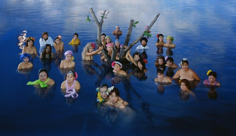 Monumental works of Chinese photographer Wang Qingsong Monumental works of Chinese photographer Wang Qingsong