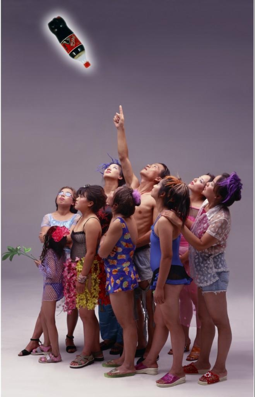 Monumental works of Chinese photographer Wang Qingsong Monumental works of Chinese photographer Wang Qingsong