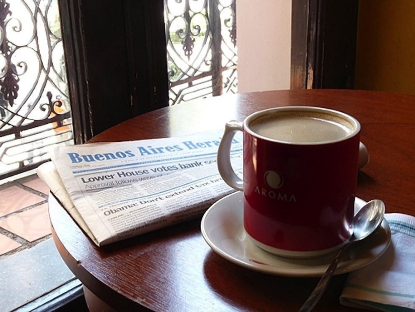 Morning coffee around the world