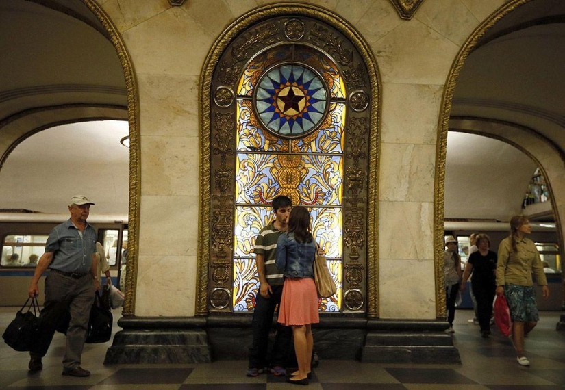 Moscow metro through the eyes of a foreigner