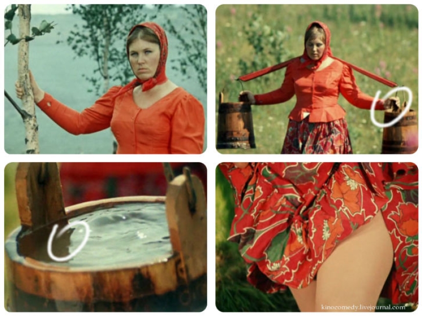 Movie clips in the film "White Sun of the Desert"