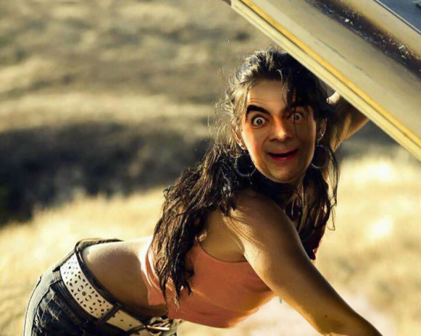 Mr. Bean protagonizó casi todas las películas, hay evidencia