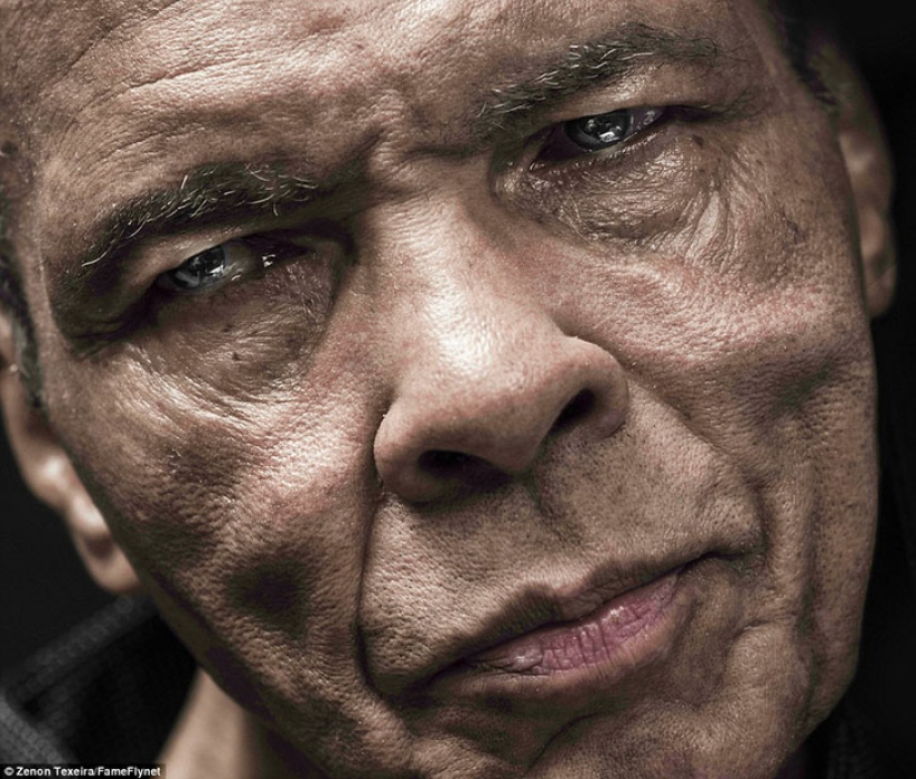 Muhammad Ali's last photo shoot after 32 years of Parkinson's disease
