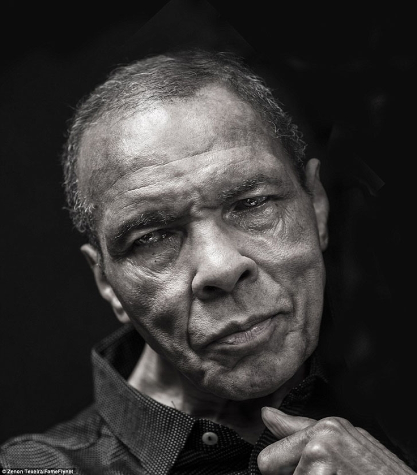 Muhammad Ali's last photo shoot after 32 years of Parkinson's disease
