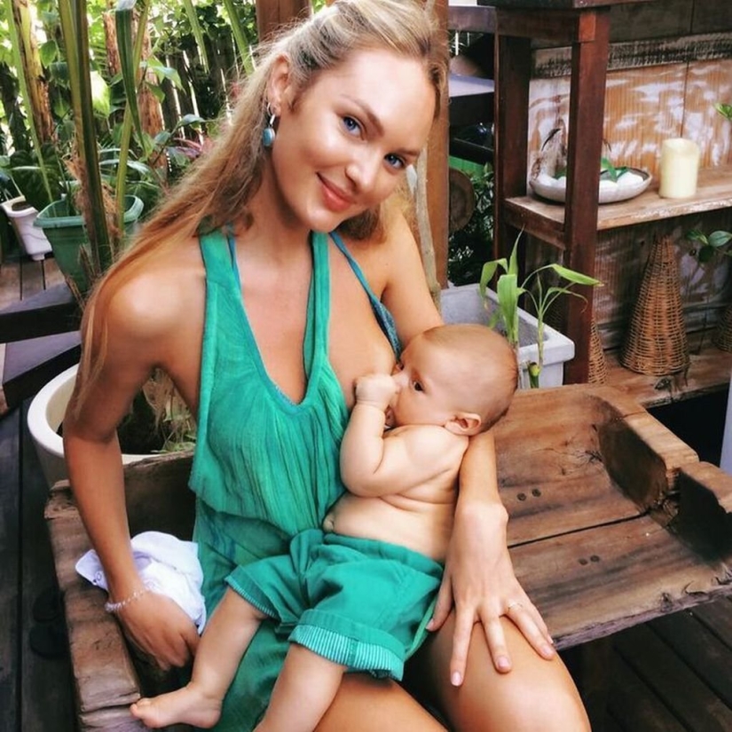 Mujeres que piensan que está bien amamantar en público (10 fotos)