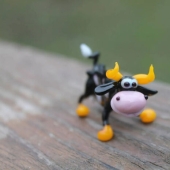 My 8 Glass Miniature Figurines That I Made For Christmas As Unique Gifts