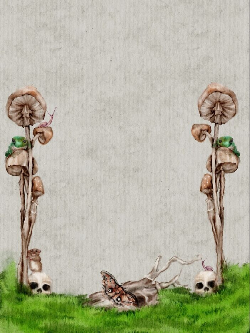 My Gothic Watercolors For The Fantasy Role-Playing Game