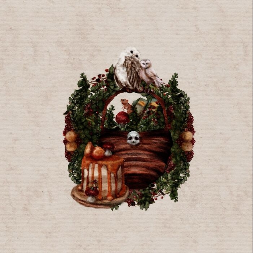 My Gothic Watercolors For The Fantasy Role-Playing Game