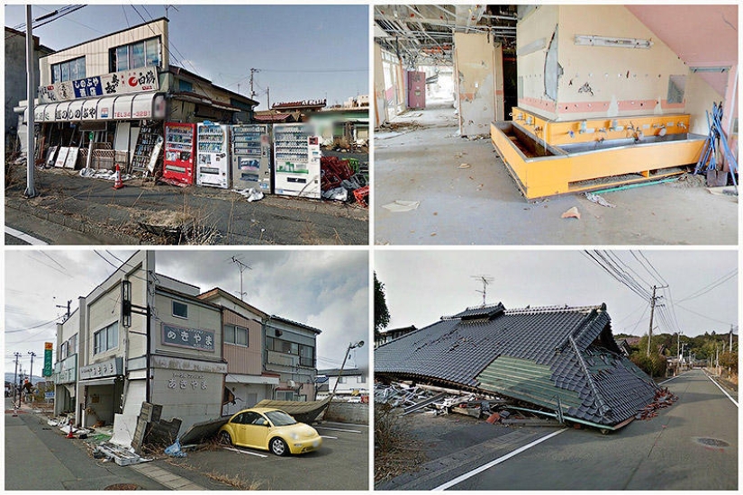 Namie ghost town in Japan