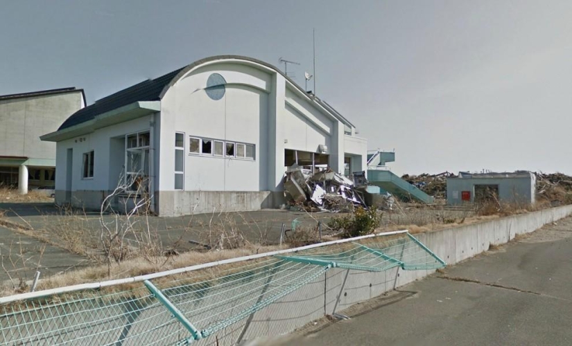 Namie ghost town in Japan